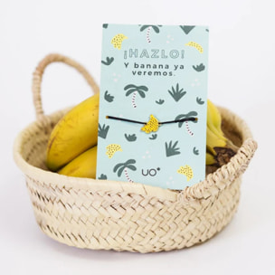 Pulsera Charm "¡Hazlo! Y banana ya veremos"