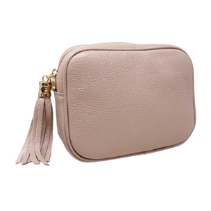 Borsetta a Tracolla Clutch in Vera Pelle Made in Italy