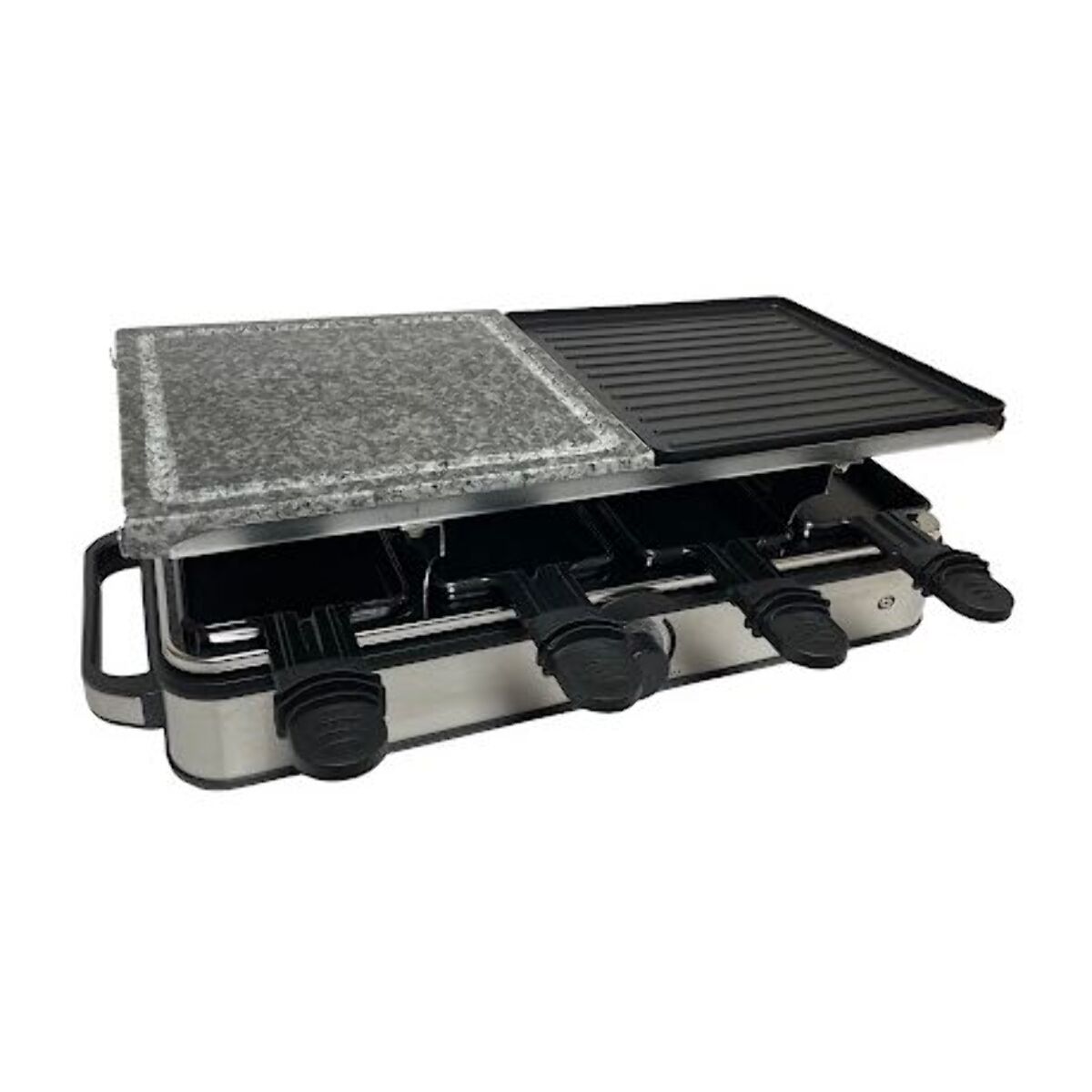 Raclette ESSENTIELB ERGP7 8 personnes Grill + Pierre