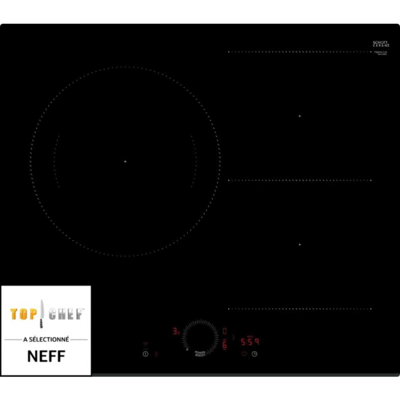 Plaque induction NEFF T56FHL1L0 N70 Combi Induction