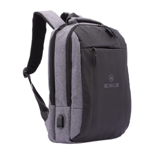Zaino uomo in poliestere - Modello False - Casual - 40.0 x 28.0 x 15.0 cm