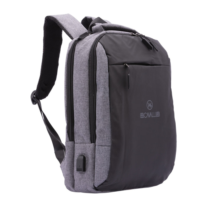 Zaino uomo in poliestere - Modello False - Casual - 40.0 x 28.0 x 15.0 cm