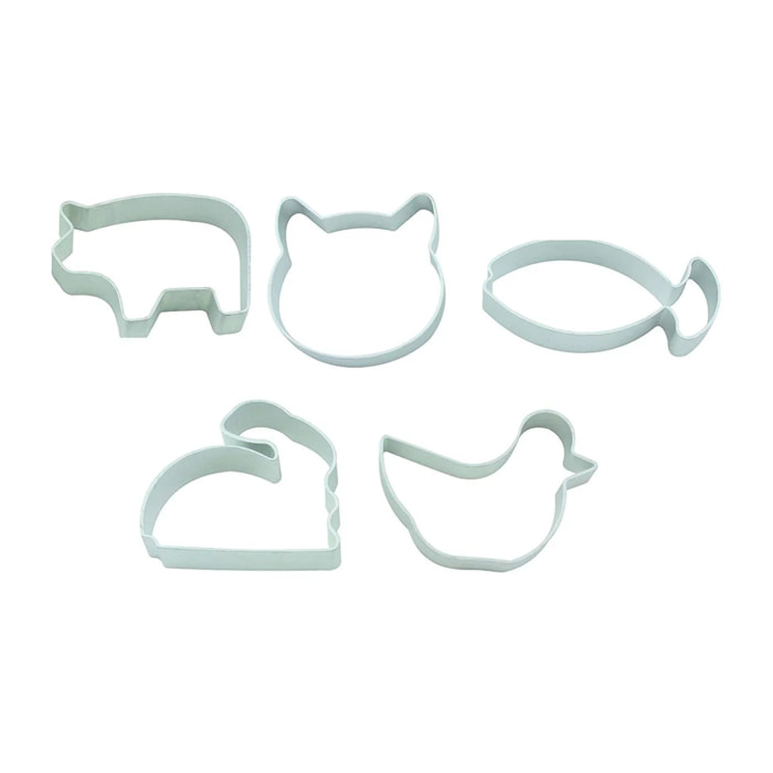 Lot de 5 emporte-pièces animaux Zenker Emporte-pièces