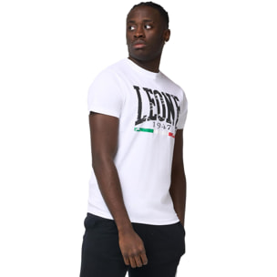 Completo set da uomo composto da t-shirt e pantaloncini vintage Leone Basic