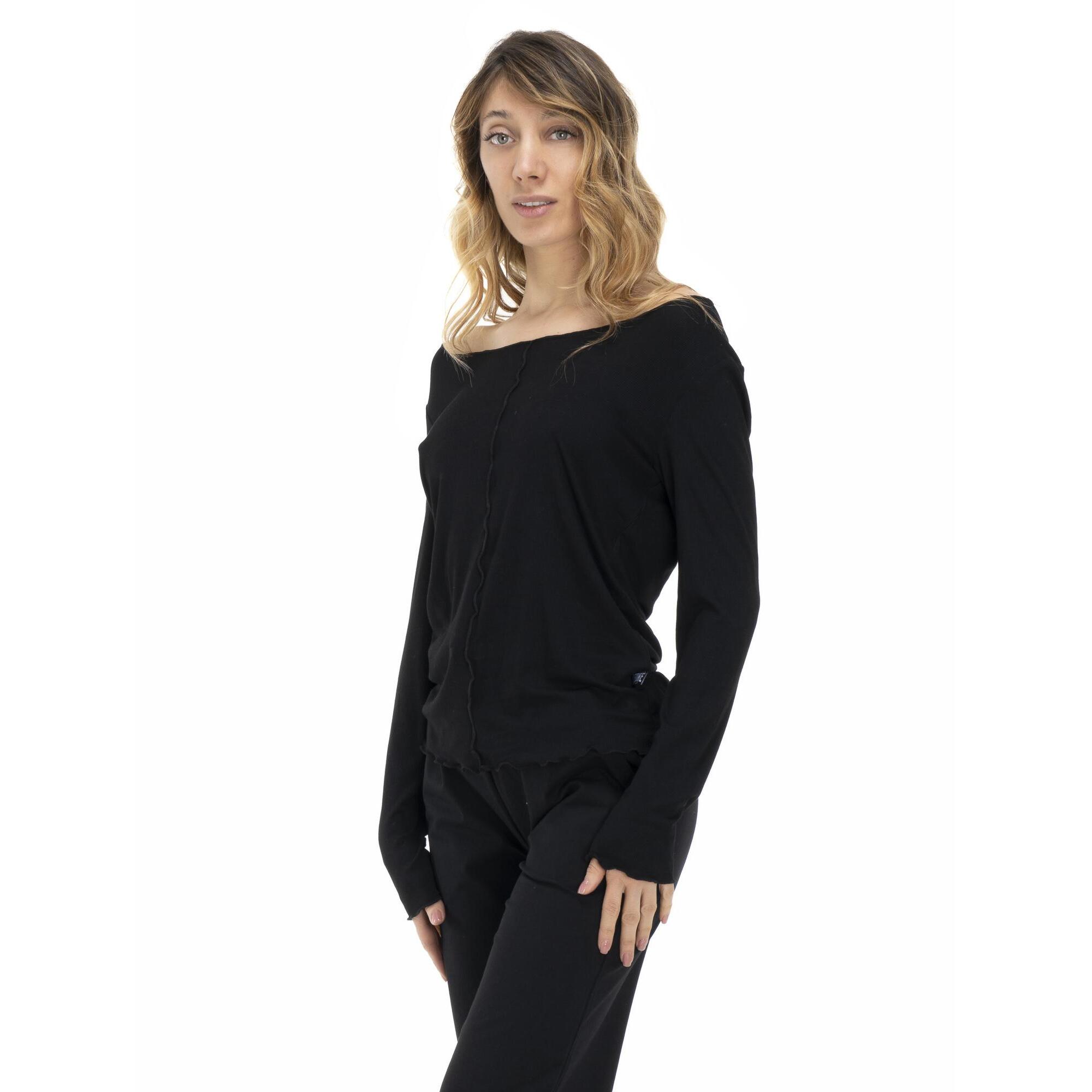 Camiseta de manga larga para mujer Earth Tones