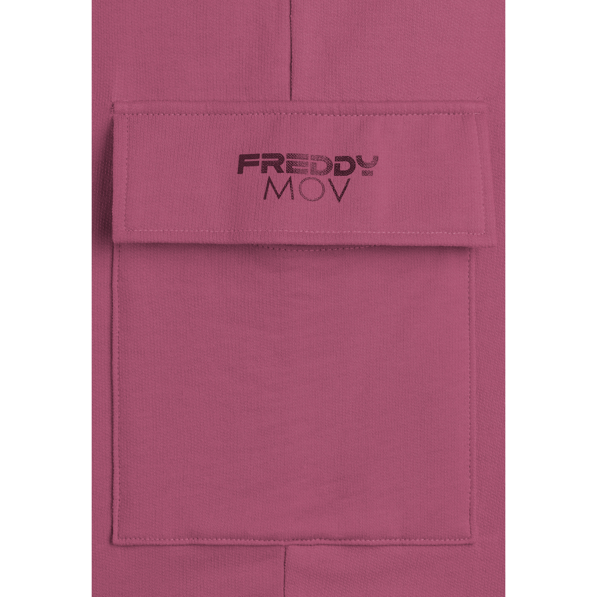 Pantaloni Cargo Regular Fit in French Terry