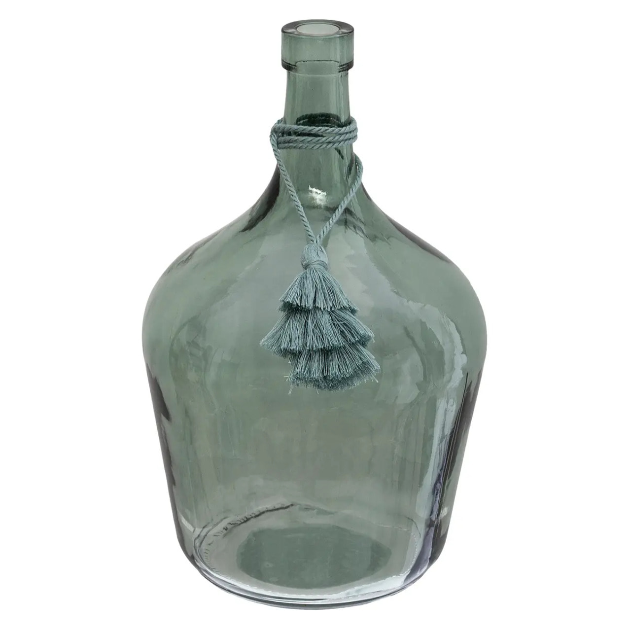 Vase Dame Jeanne "Poesie" - verre - H25 cm