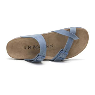 SANDALIA BABUNKERS AZUL