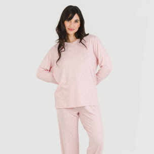 Pigiama lungo da donna soft embera