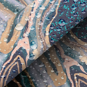 Sticker crédence adhésive - ÉMERAUDE - 60x100cm