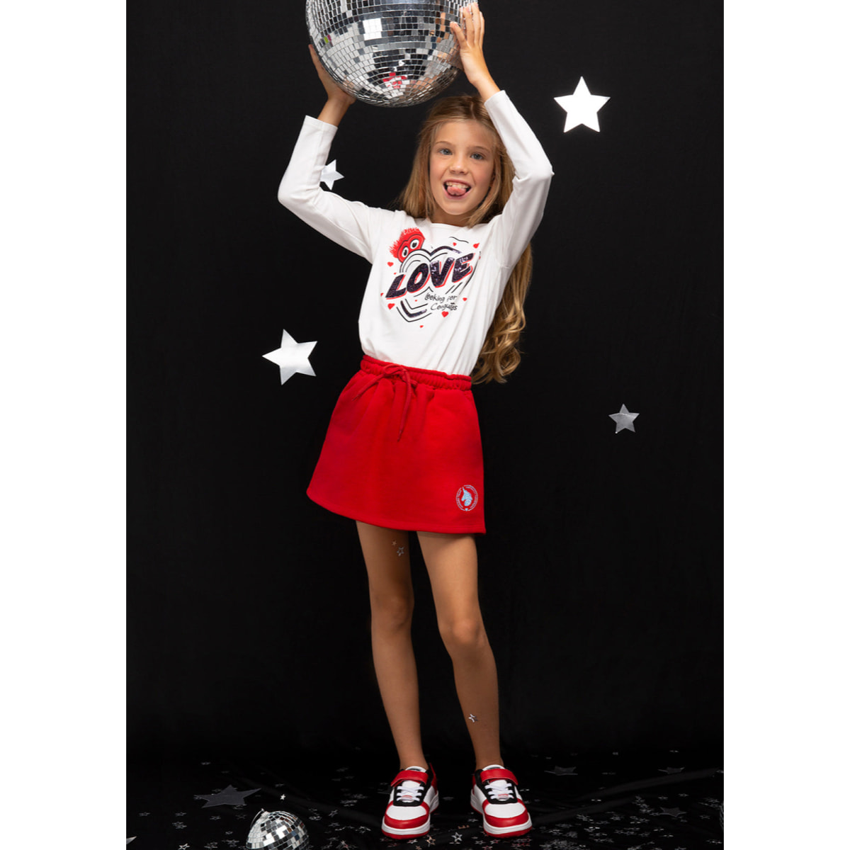 Conguitos - T-shirt casual a maniche corte stampata