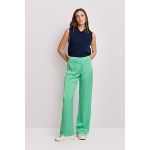 Kocca - Pantaloni eleganti satinati Donna