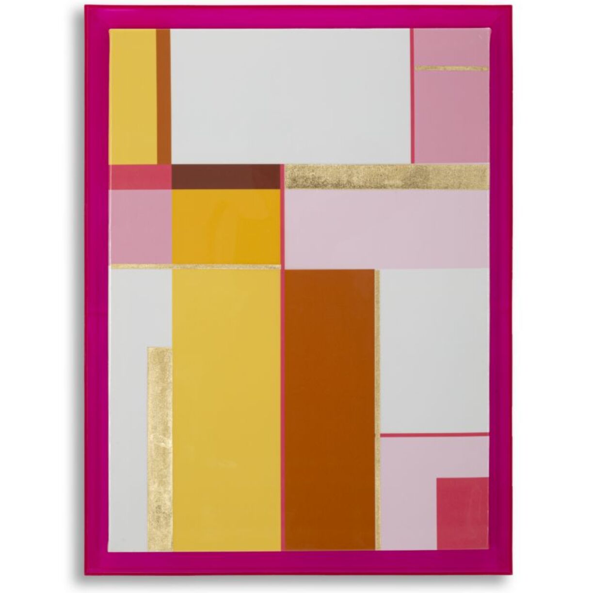 STAMPA SU TELA LACCATTO ACRYLIC C/CORNICE -B- CM 60X3,3X80