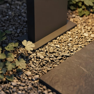 Forlight Kala - Baliza Exterior De 50Cm, Baliza De Jardín Con Ip44 Para Exteriores, Poste