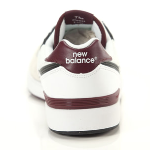 Sneakers New Balance 574 White Red Bianco