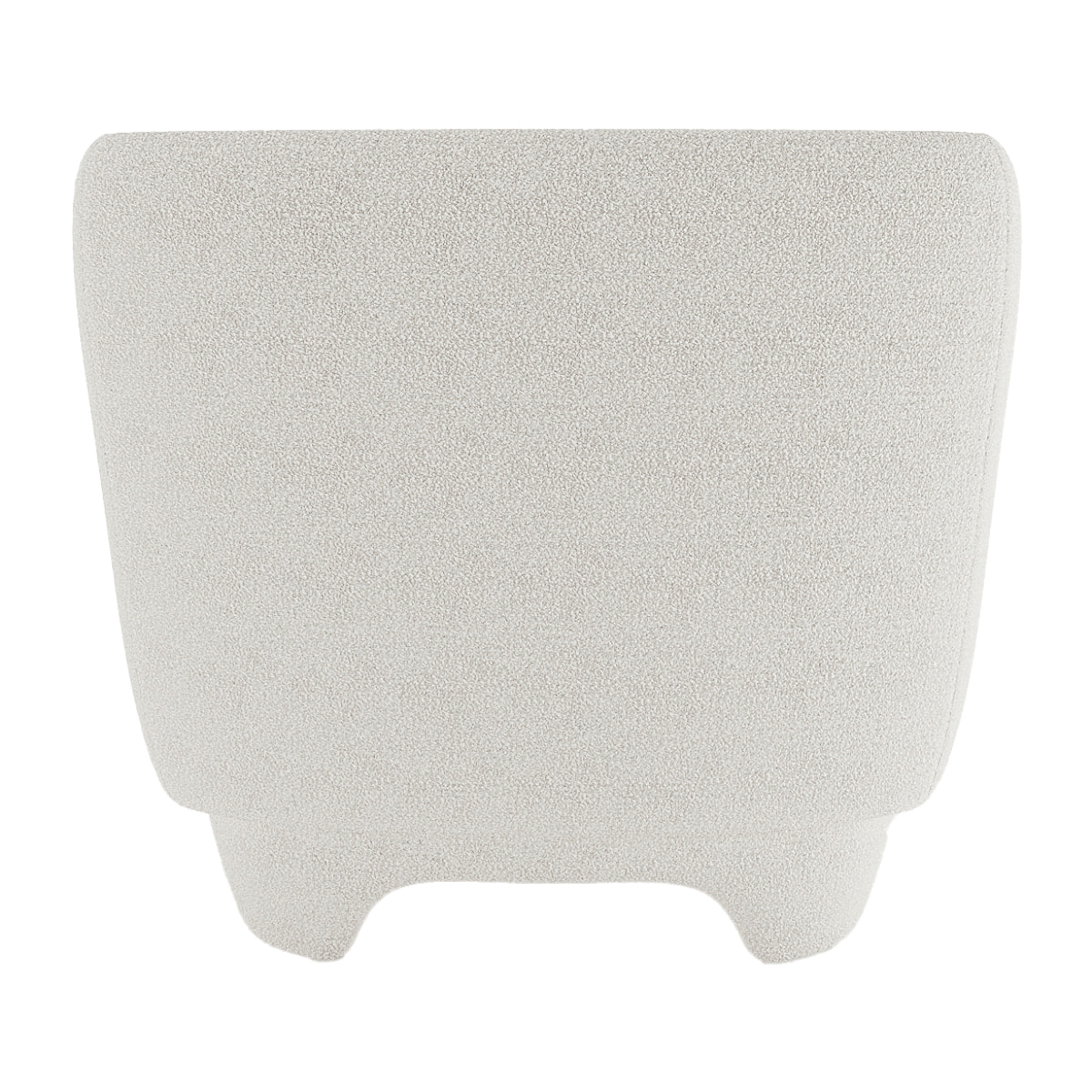 NOA - Fauteuil en laine bouclée écrue