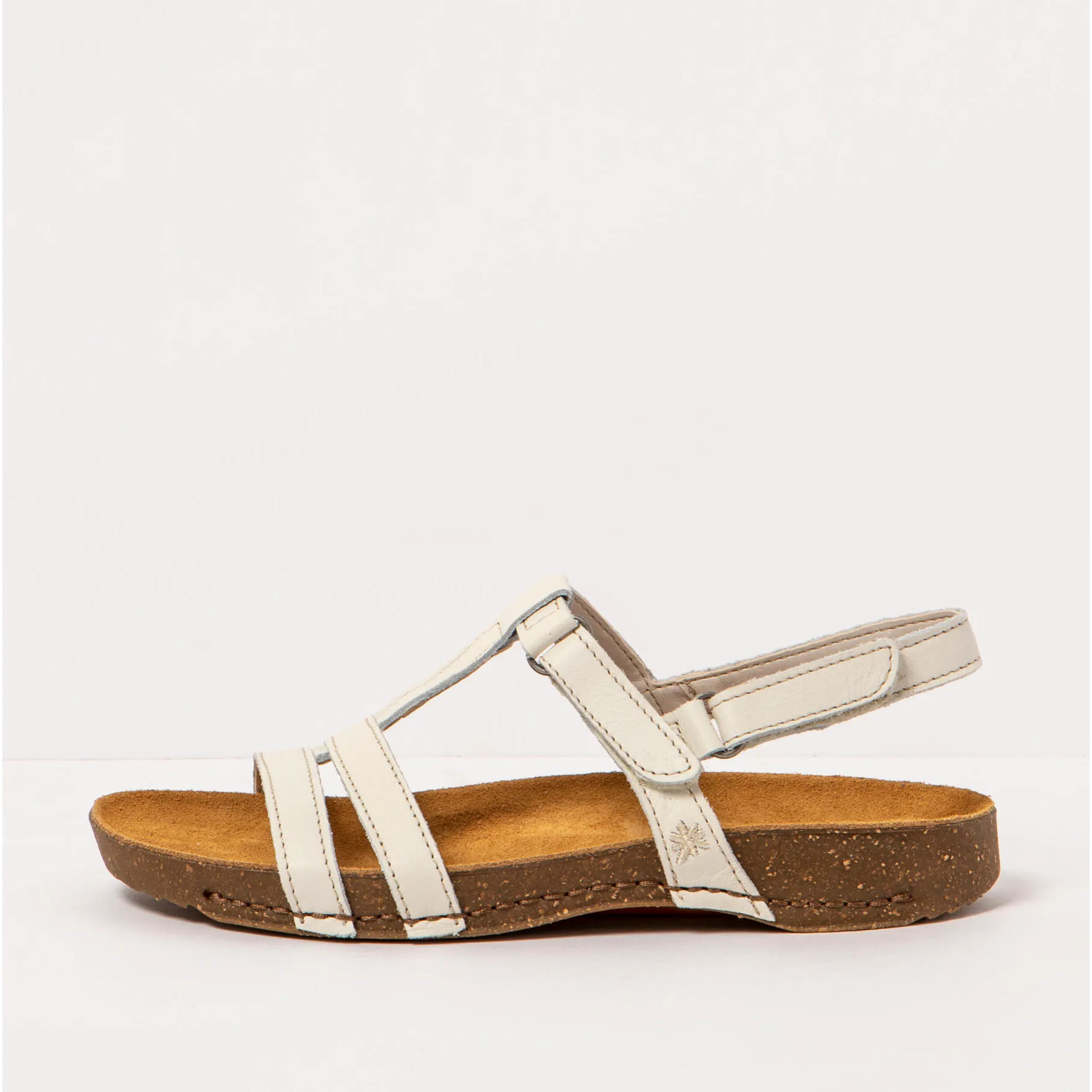 Sandalias 0946 NAPPA CREAM/ I BREATHE color Cream