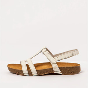 Sandalias 0946 NAPPA CREAM/ I BREATHE color Cream