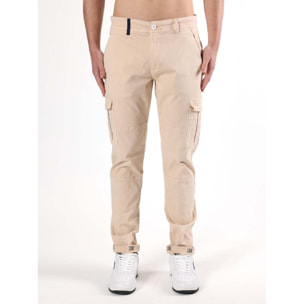 Pantaloni cargo da uomo con tasconi Leone Beach