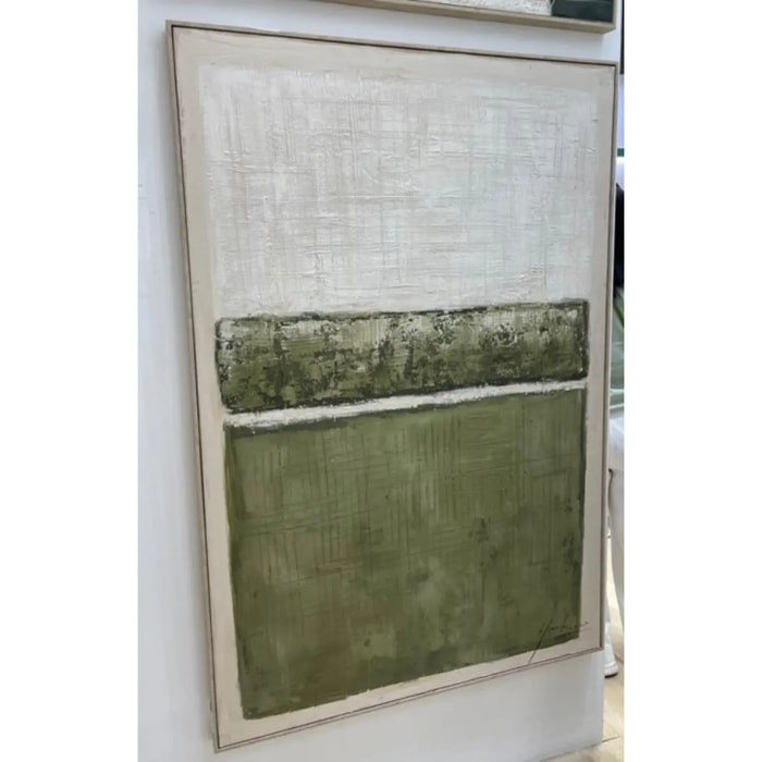 Toile Alan 100x150cm vert