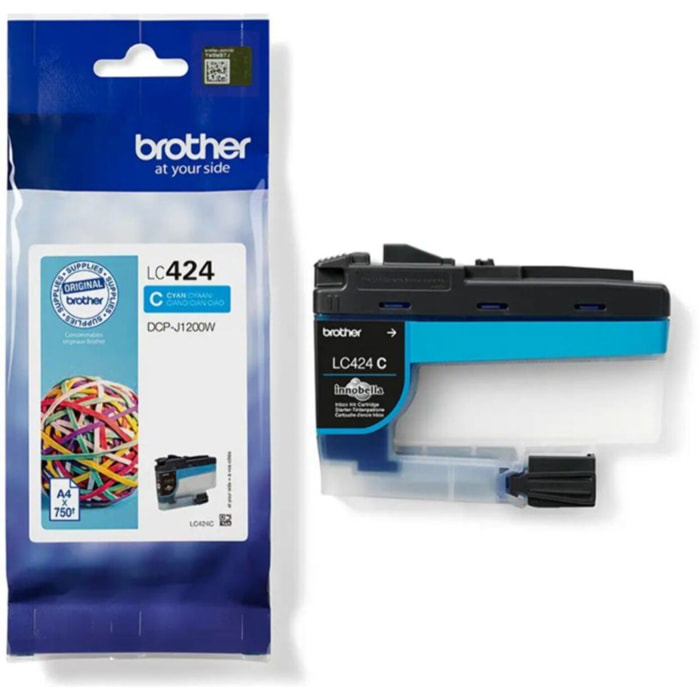 Cartouche d'encre BROTHER Cyan LC424