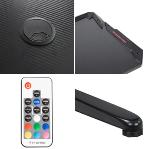 Bureau gamer à LED LARA