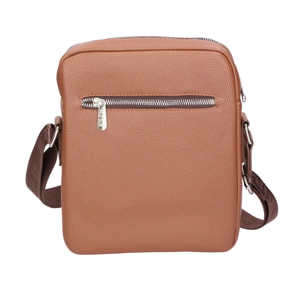 Borsa a tracolla uomo - Modello False - 100% pelle PU - 20.0 x 24.0 x 6.0 cm