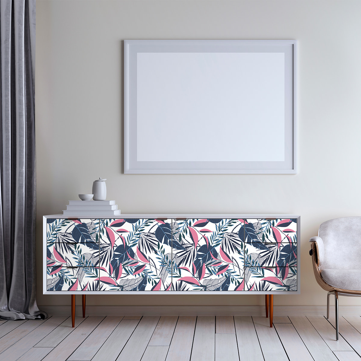Sticker meuble tropical floridablanca 40 x 60 cm