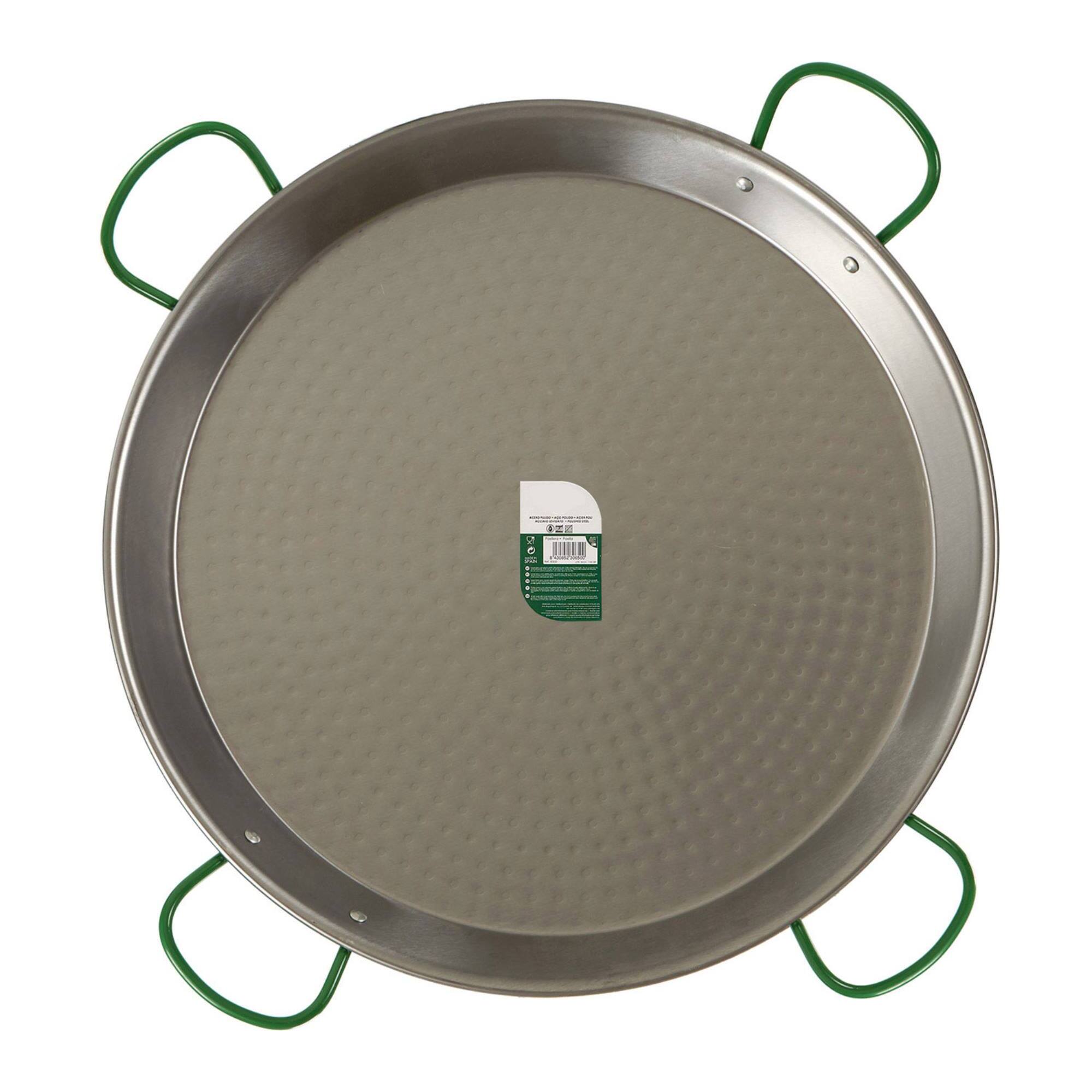 Paellera pulida 80 cm 40 raciones colección la dehesa