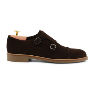 Zapatos Monkstrapa para Hombre - Duca di Morrone Alcide Suede Brown