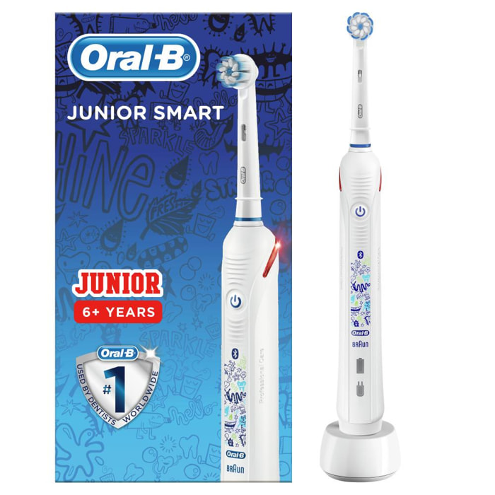 Oral-B - Smart Junior - Blanche - Brosse à dents électrique