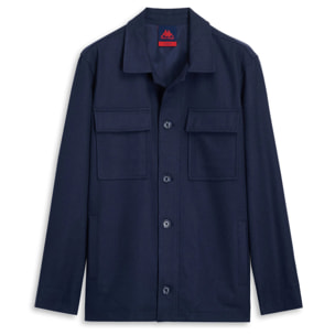 Kappa - Overshirt Hombre Azul - Jori