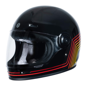 CASCO ORIGINE VEGA SUNRISE RED/BLACK