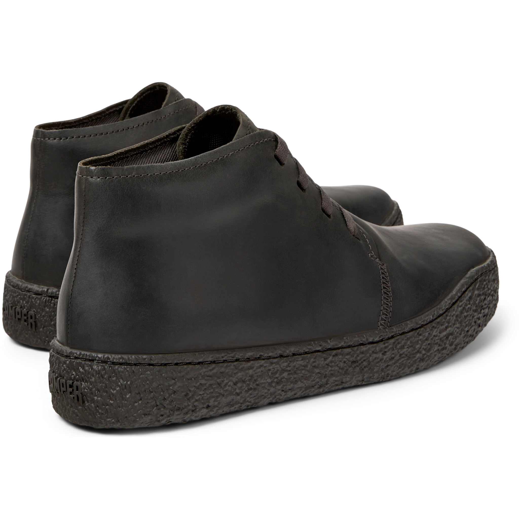 Botines - CAMPER Peu Terreno - Gris - Nubuck