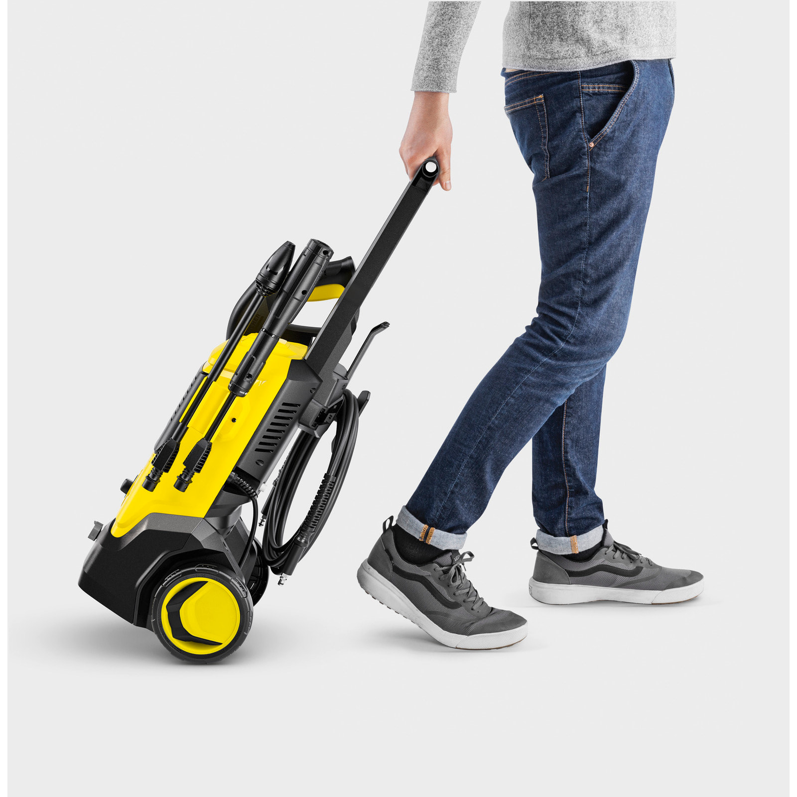 Nettoyeur haute pression Karcher K 5 FJ - Pression 145 bar- Débit 500 l/h- Buse à jet plat
