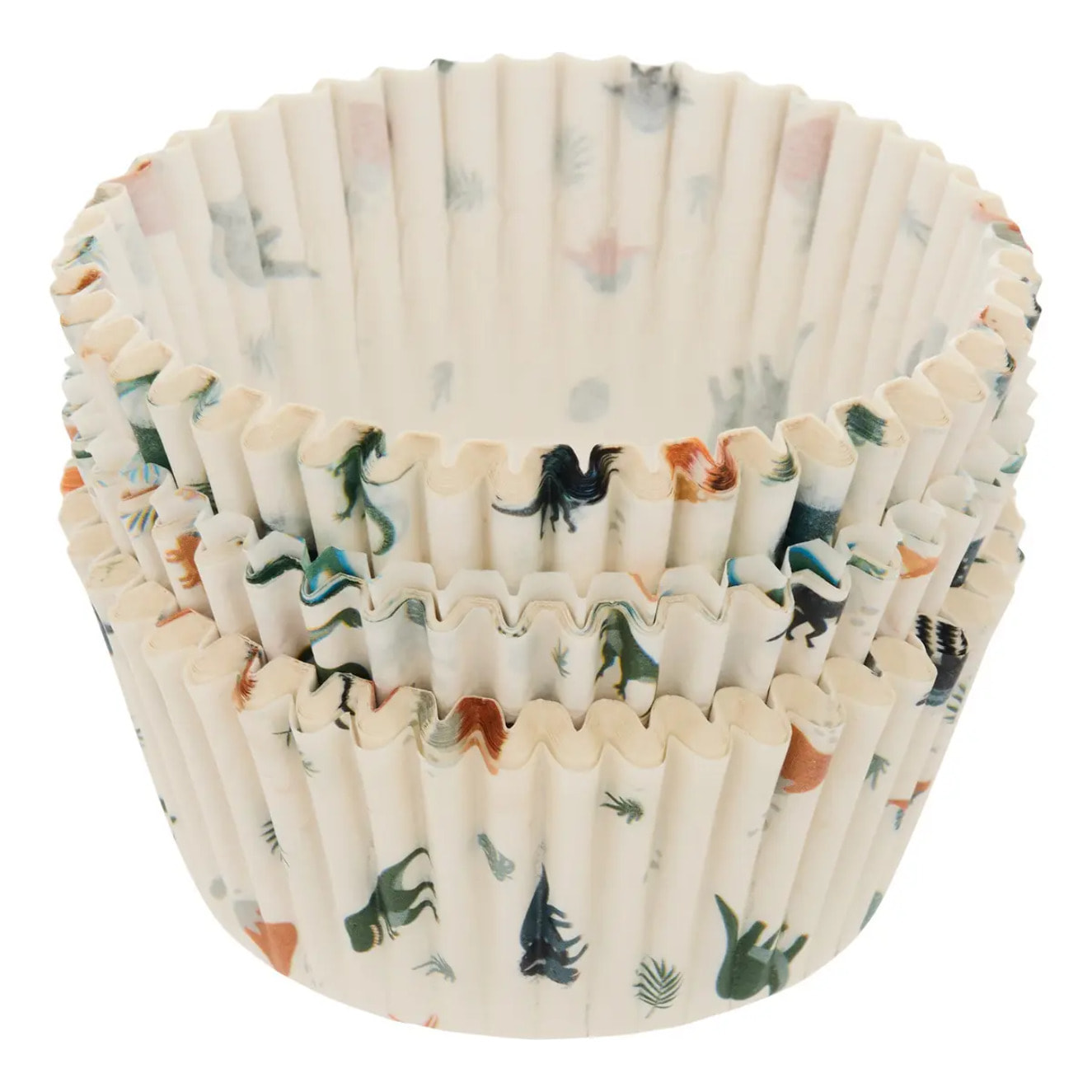 Caissettes papier à muffins Anniversaire D7,5cm blanc