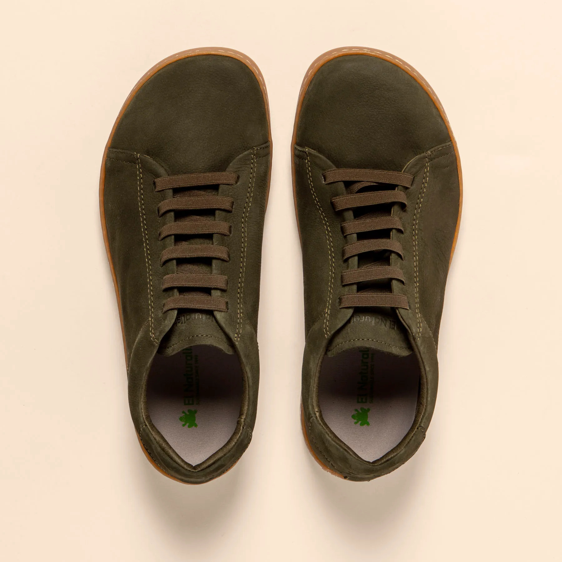 Zapatos N5910L NOBUCK LAVADO KAKI/ ORIGEN color Kaki