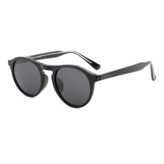 Gafas de sol OCEAN ANTIBES - Negro brillante / Ahumada