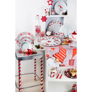 Chemin de table Excelsa – Gnomo, Coton multicolore