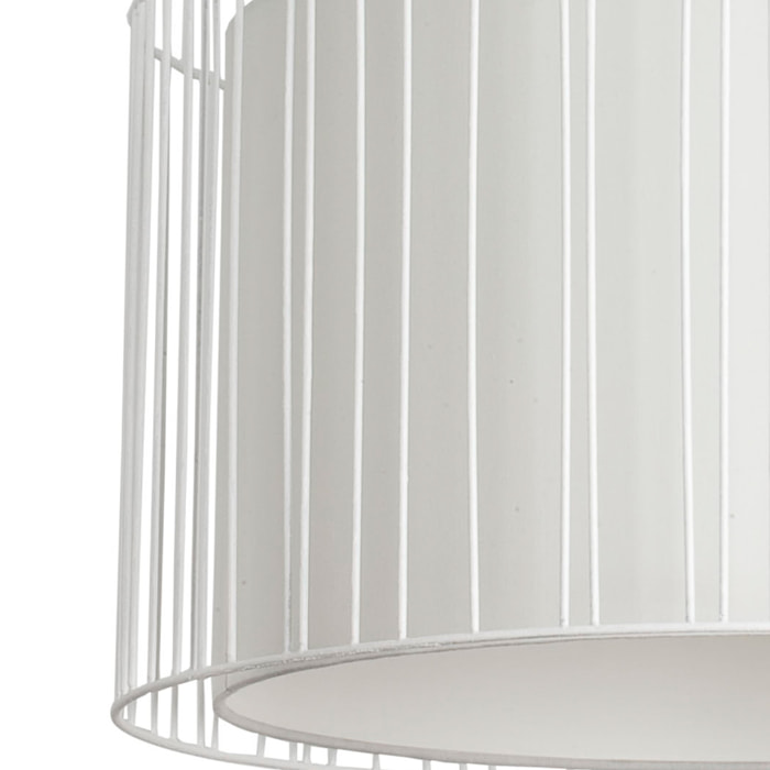 LINDA Lampe suspension blanc