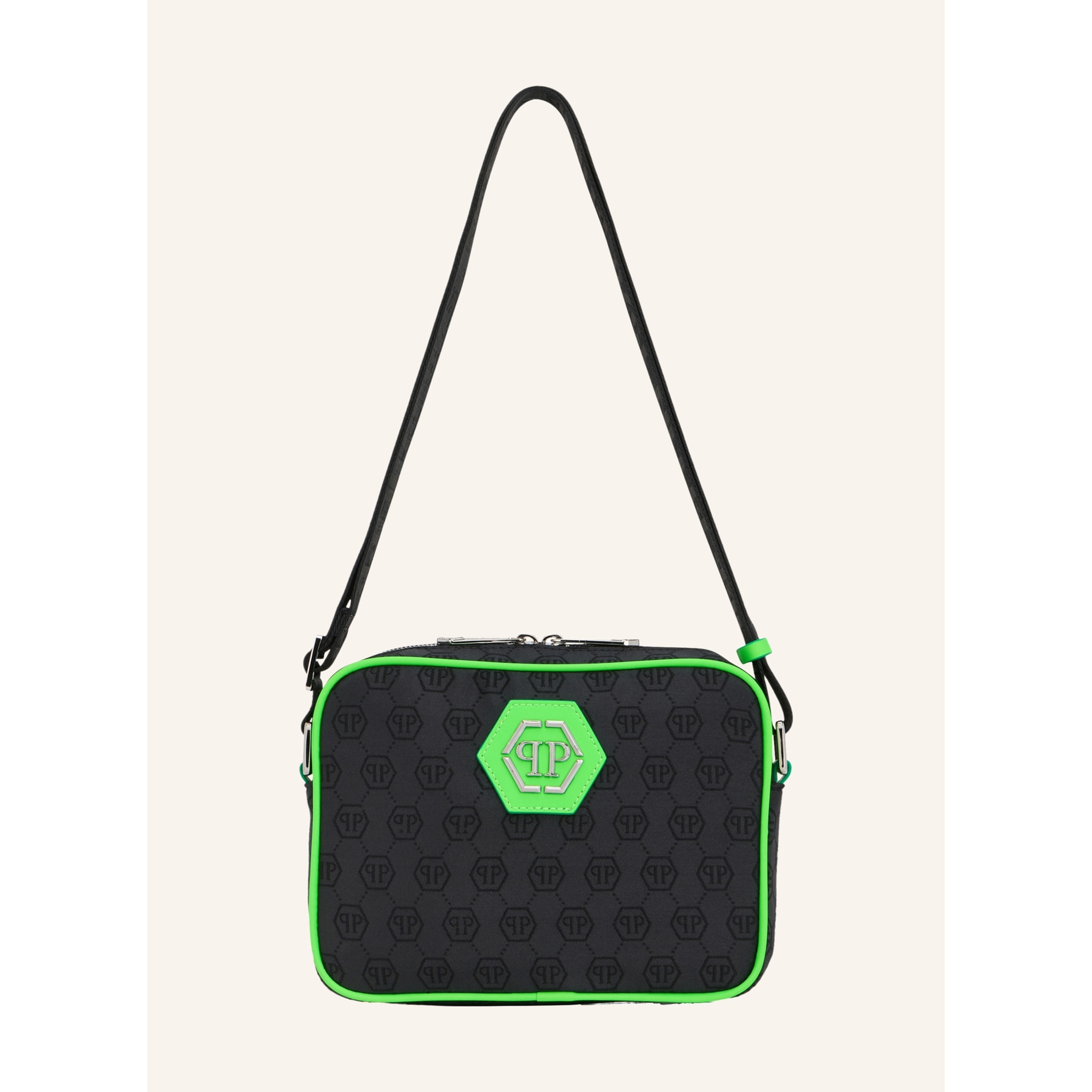 PHILIPP PLEIN Belt Bag Jacquard Monogram