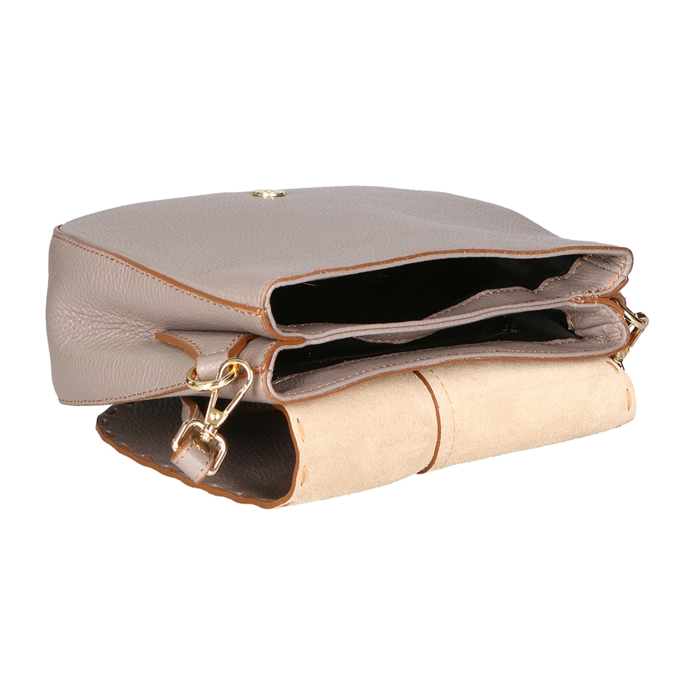 Borsa a spalla da Donna Winona in Vera Pelle Made in Italy 26x20x13 cm