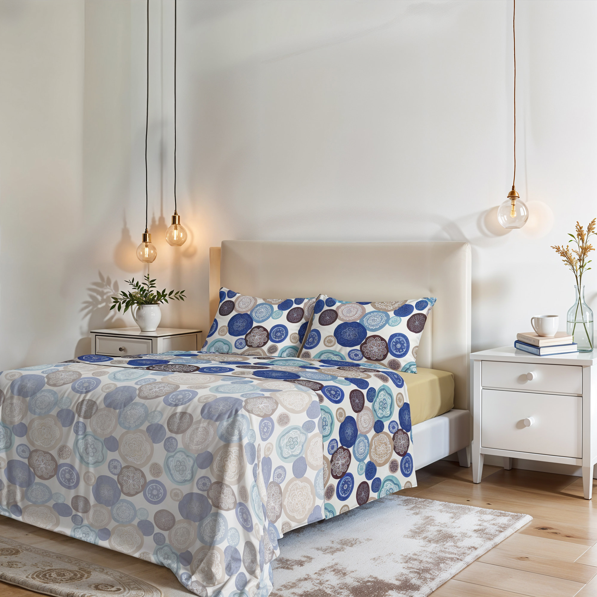 COMPLETO LETTO FANTASY, 100% Microfibra - MURRINE