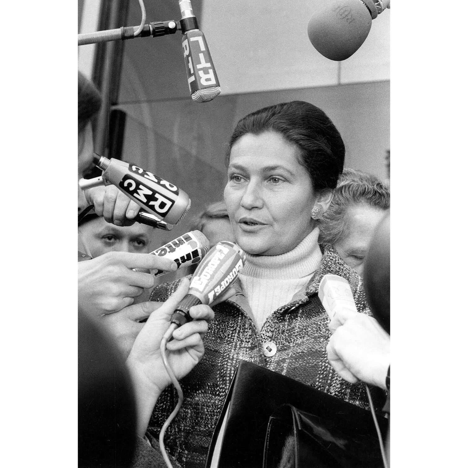 Tableau simone veil en 1976 Tableau alu Dibond