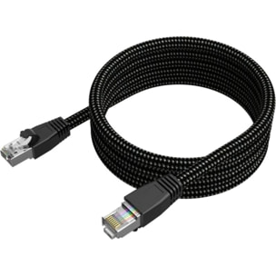Câble Ethernet ADEQWAT RJ45 2M CAT8E