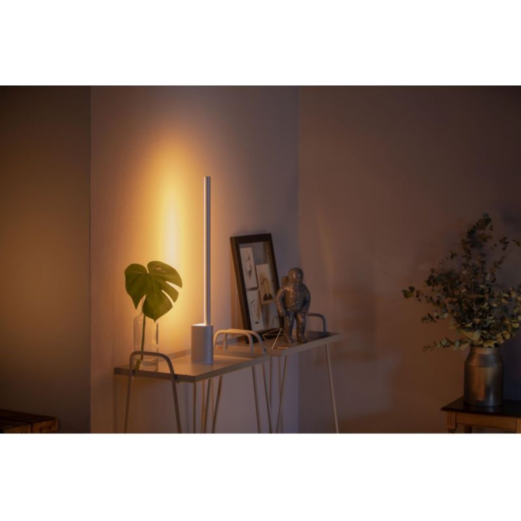 Lampe connectée PHILIPS HUE Gradient Signe noir White&Color Ambiance
