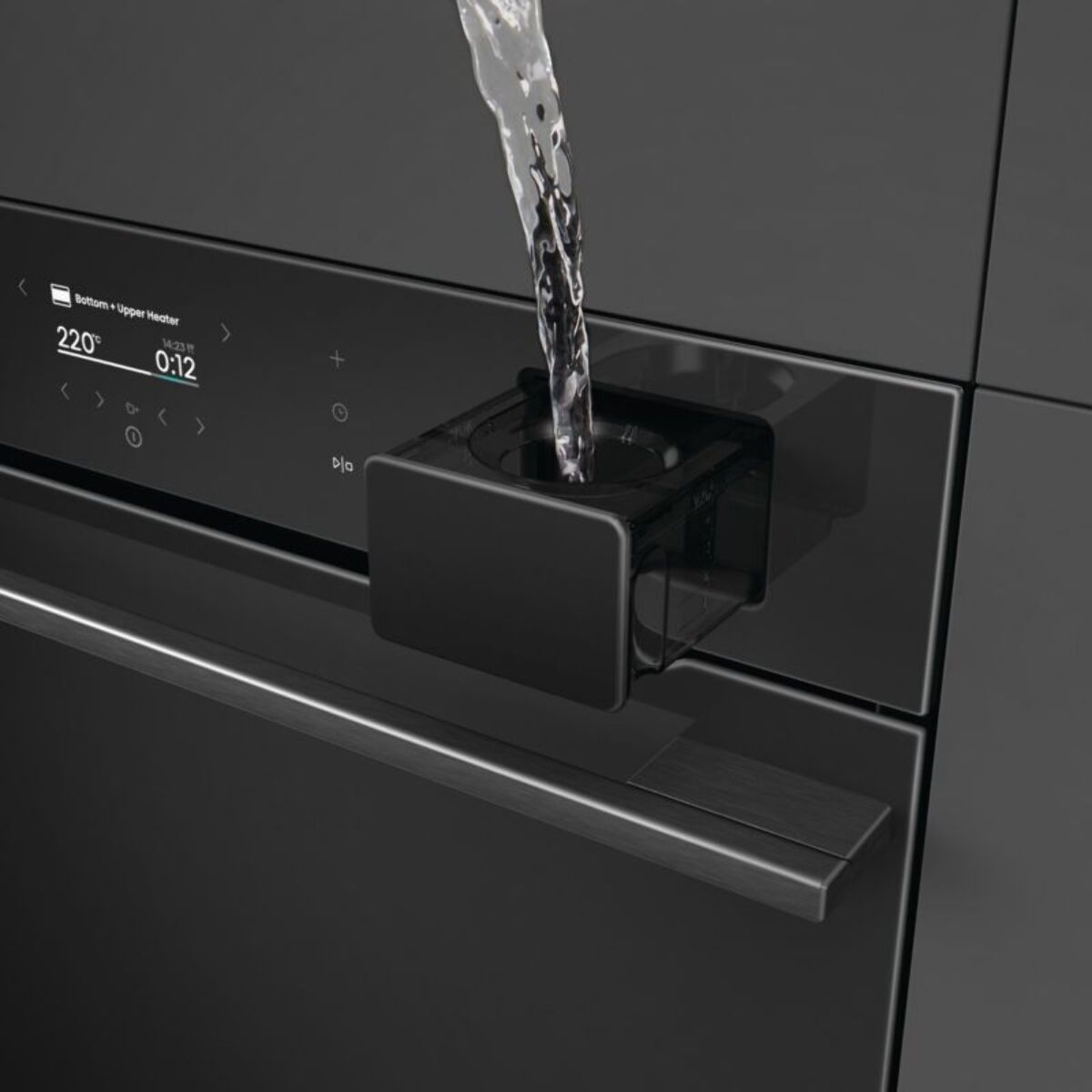 Four encastrable HISENSE BAS614P8B - Catalyse, Air Fry, Ajout Vapeur Steam Add, Grand Volume 77L