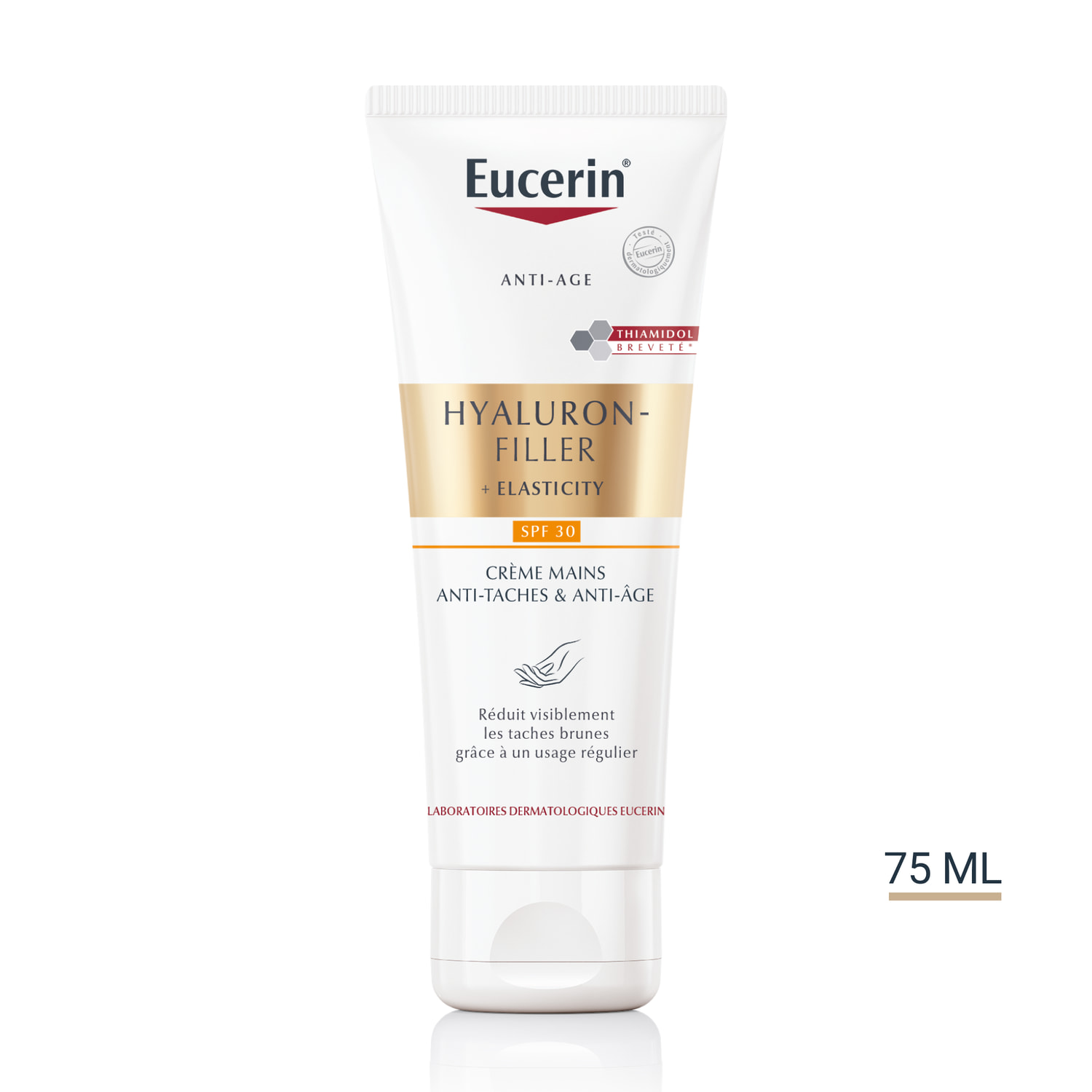 Hyaluron-Filler Elasticity - Crème Mains Anti-Taches & Anti-Age SPF30 - 75 ml