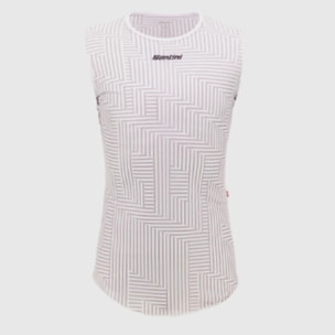 Cool Men's Sleeveless Base Layer - Blanc - Blanc