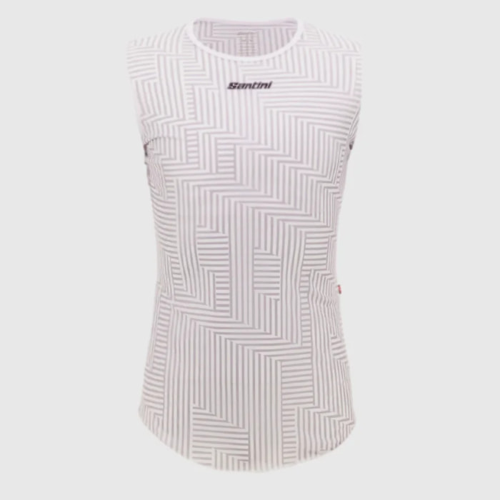Cool Men's Sleeveless Base Layer - Blanc - Blanc